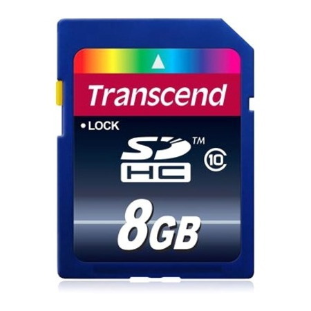 Transcend Industrial 8 GB Class 10 SDHC