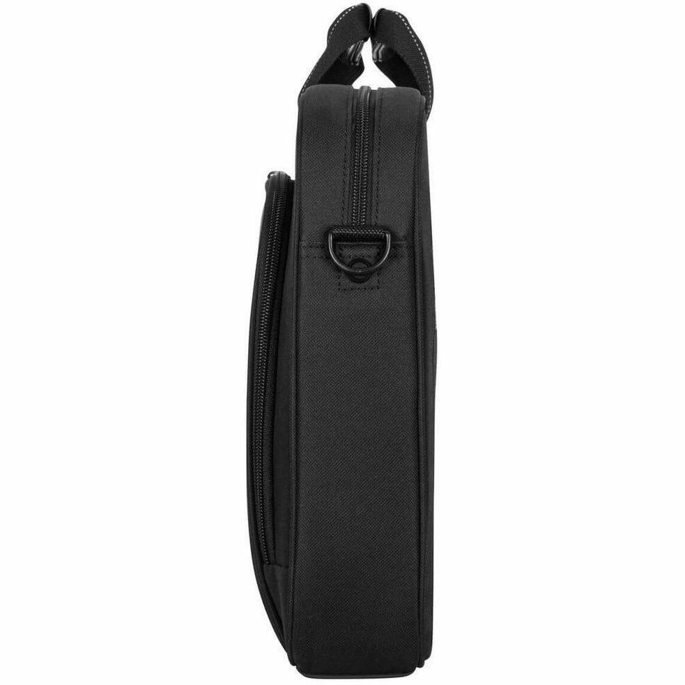 Targus Classic Slim TCT027GL Carrying Case (Briefcase) for 39.6 cm (15.6") Notebook - Black