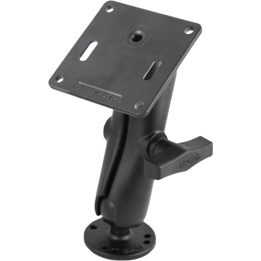 RAM Mounts Vehicle Mount for Flat Panel Display - Black