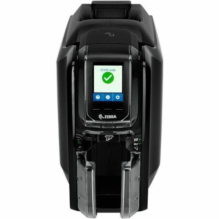 Zebra ZC350 Double Sided Academic, Retail, Hospitality, Financial Services, General Access Control Dye Sublimation/Thermal Transfer Printer - Color - Card Print - Fast Ethernet - USB - US