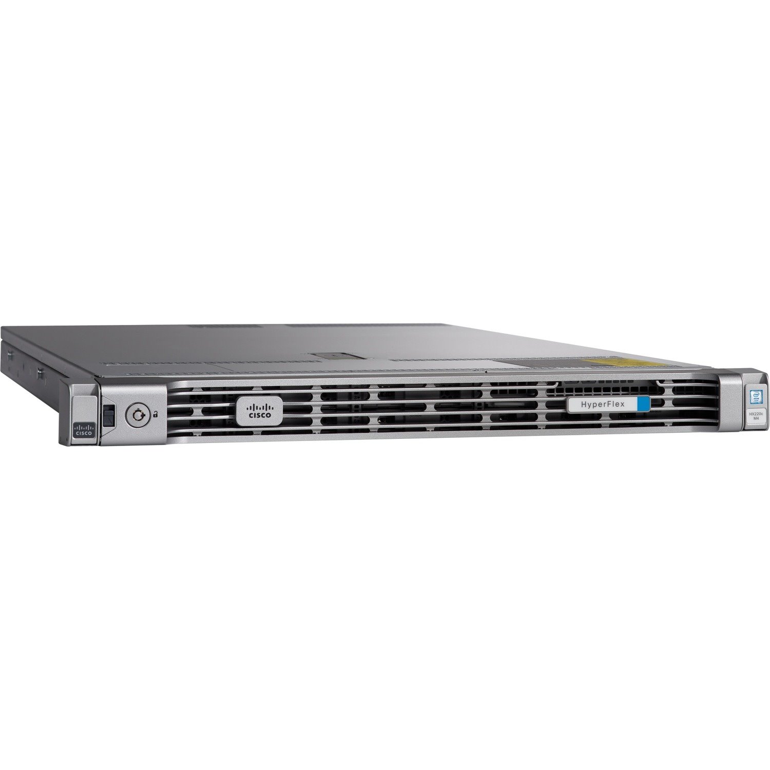 Cisco HyperFlex HX220c M4 1U Rack Server - 2 Xeon E5-2630 v3 2.40 GHz - 128 GB RAM - 12Gb/s SAS Controller