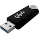 Patriot Memory Glyde USB 3.1, Gen. 1 (USB 3.0) Black and White