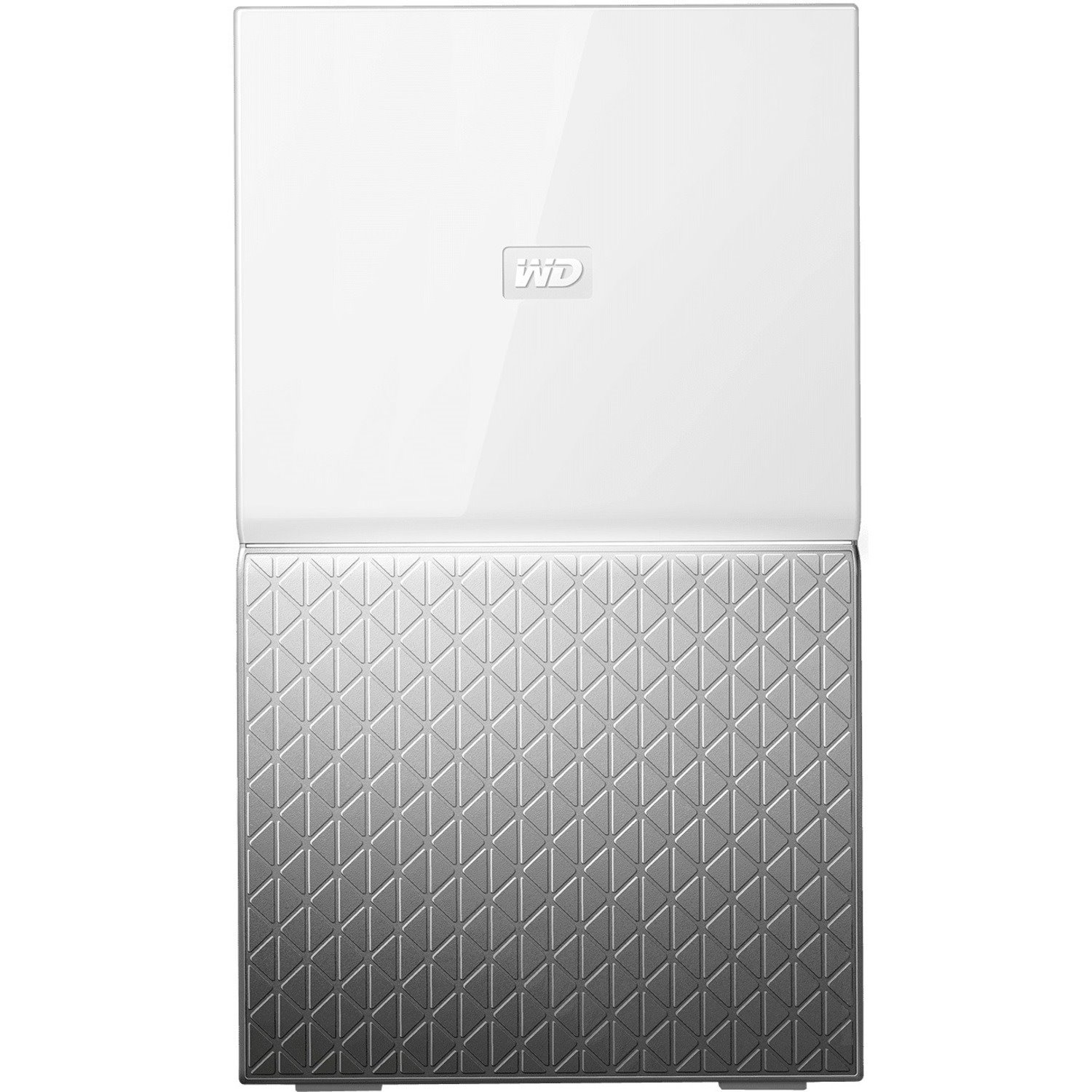 WD My Cloud Home Duo WDBMUT0040JWT-SESN 2 x Total Bays NAS Storage System - 4 TB HDD Desktop