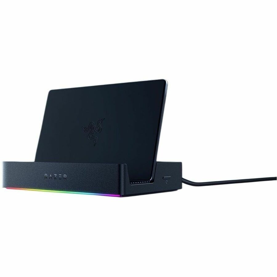 Razer 6 Port(s) USB Type C Docking Station for Handheld Device, Gaming Console, Tablet, Mobile Device - Charging Capability - Black - Portable
