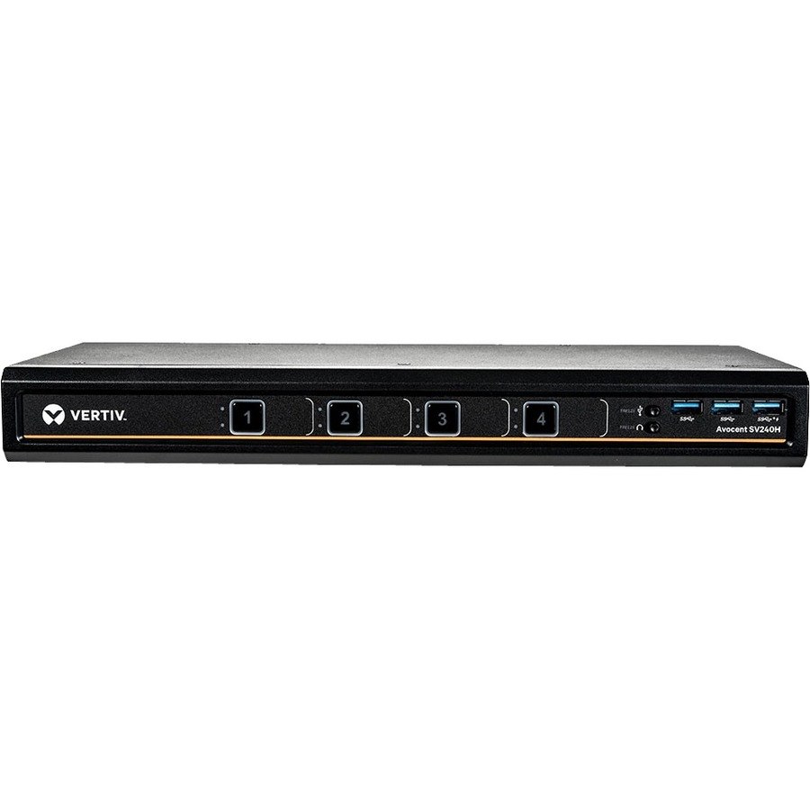 Vertiv Avocent SV220H Desktop KVM Switch | 4 Ports | HDMI | USB | Single Monitor