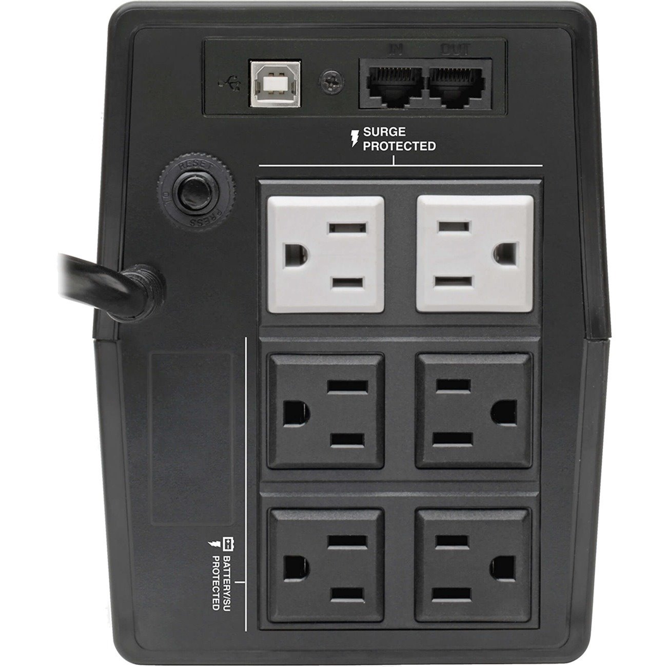 Tripp Lite by Eaton 550VA 300W Line-Interactive UPS with 6 Outlets - AVR, 120V, 50/60 Hz, USB, Tower