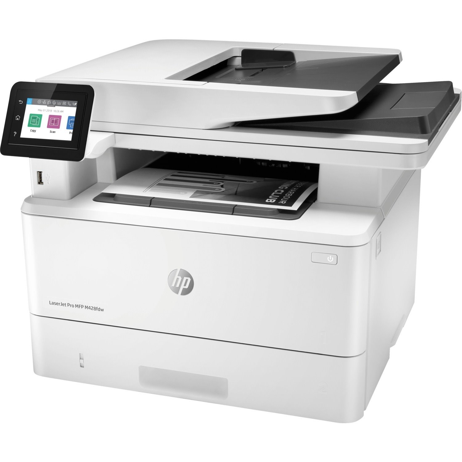 HP LaserJet Pro M428 fdw Wireless Laser Multifunction Printer - Monochrome