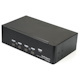 StarTech.com 4-Port Dual DisplayPort KVM Switch - 4K 60Hz