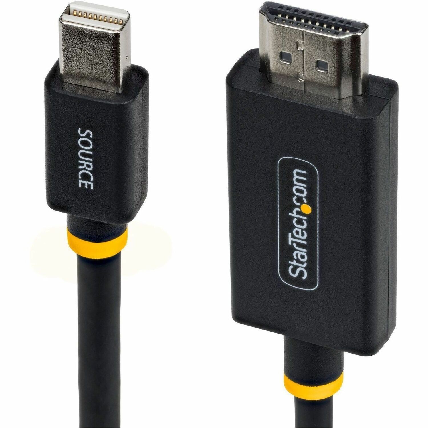 StarTech 2m (6.6ft) Mini DisplayPort to HDMI Adapter Cable, 4K 60Hz with HBR3/HDCP 2.3/DPCP, MDP to HDMI 2.0 Active Video Converter