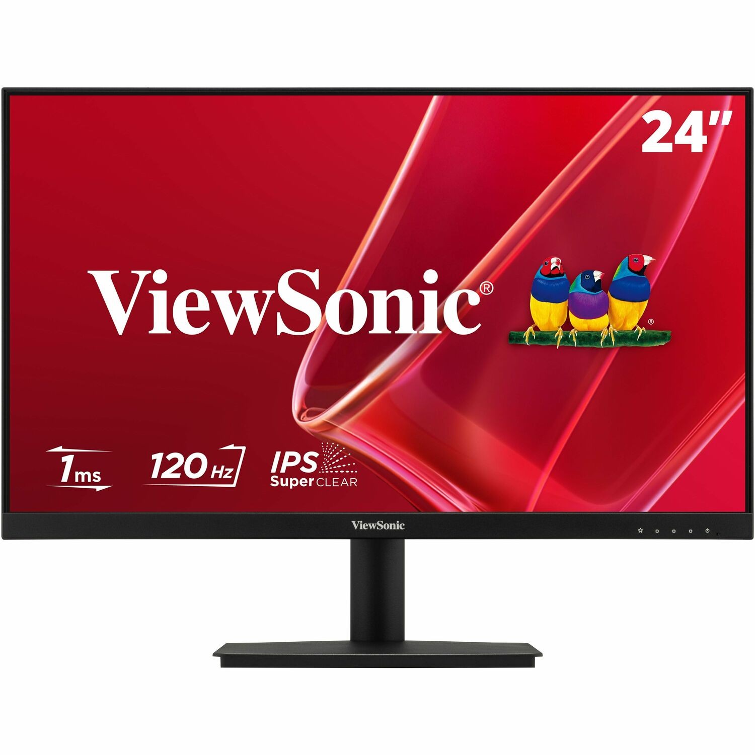 ViewSonic VA240A-H 24 Inch 1080p LED Monitor with 120Hz, Variable Refresh Rate, HDMI and VGA Inputs for Home and Office