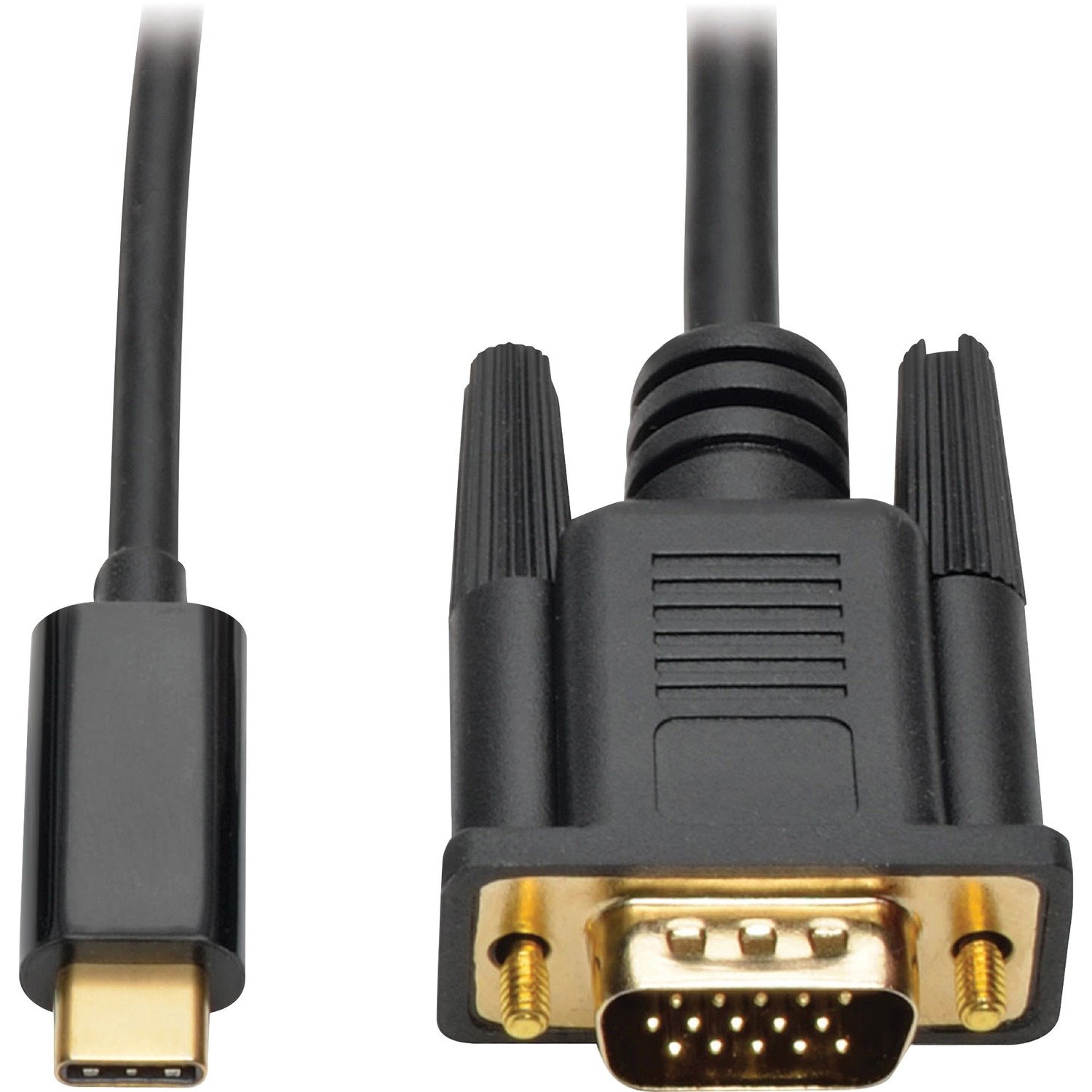 Eaton Tripp Lite Series USB-C to VGA Active Adapter Cable (M/M), Black, 6 ft. (1.8 m)