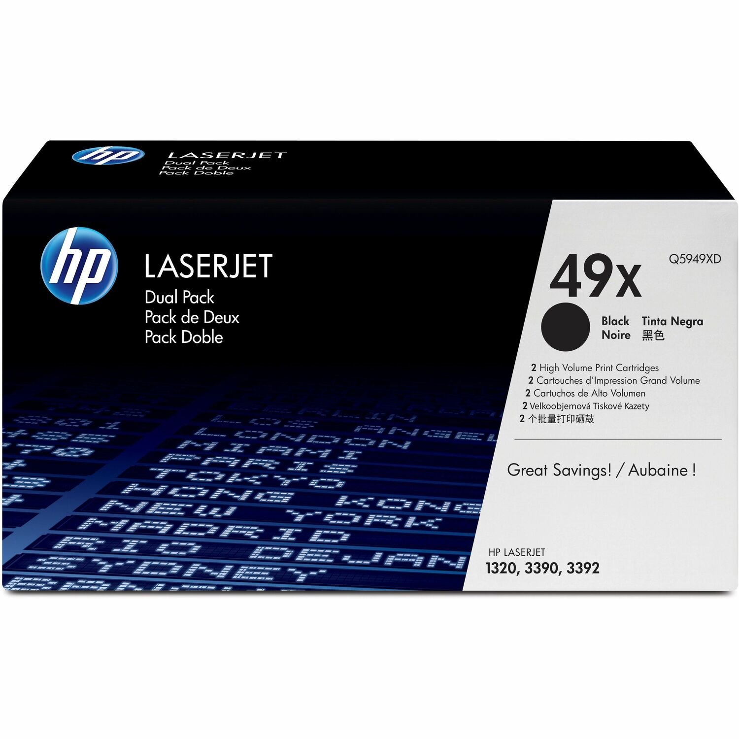 HP Toner HP 49X / Q5949XD Black