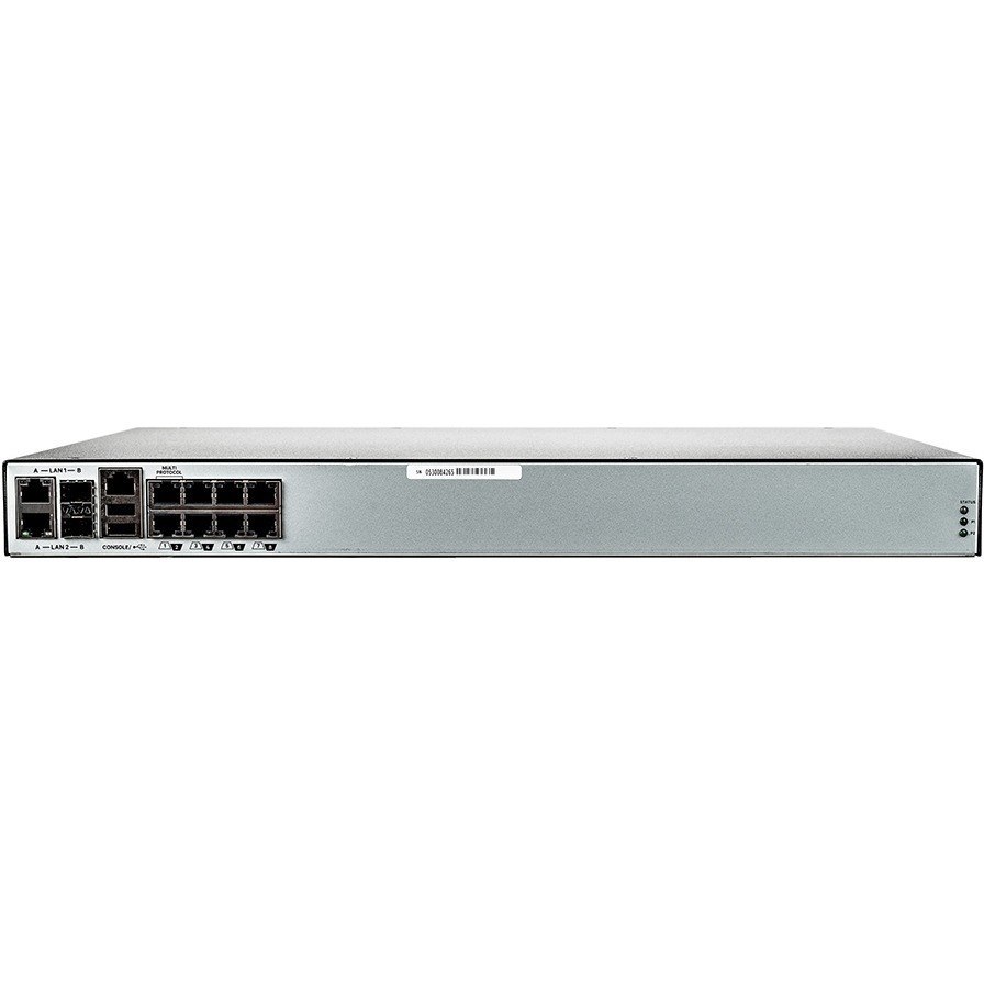 Vertiv Avocent ACS 8000 8-Port Console Server with Dual AC Power Supply and Analog Modem (ACS8008MDAC-400)