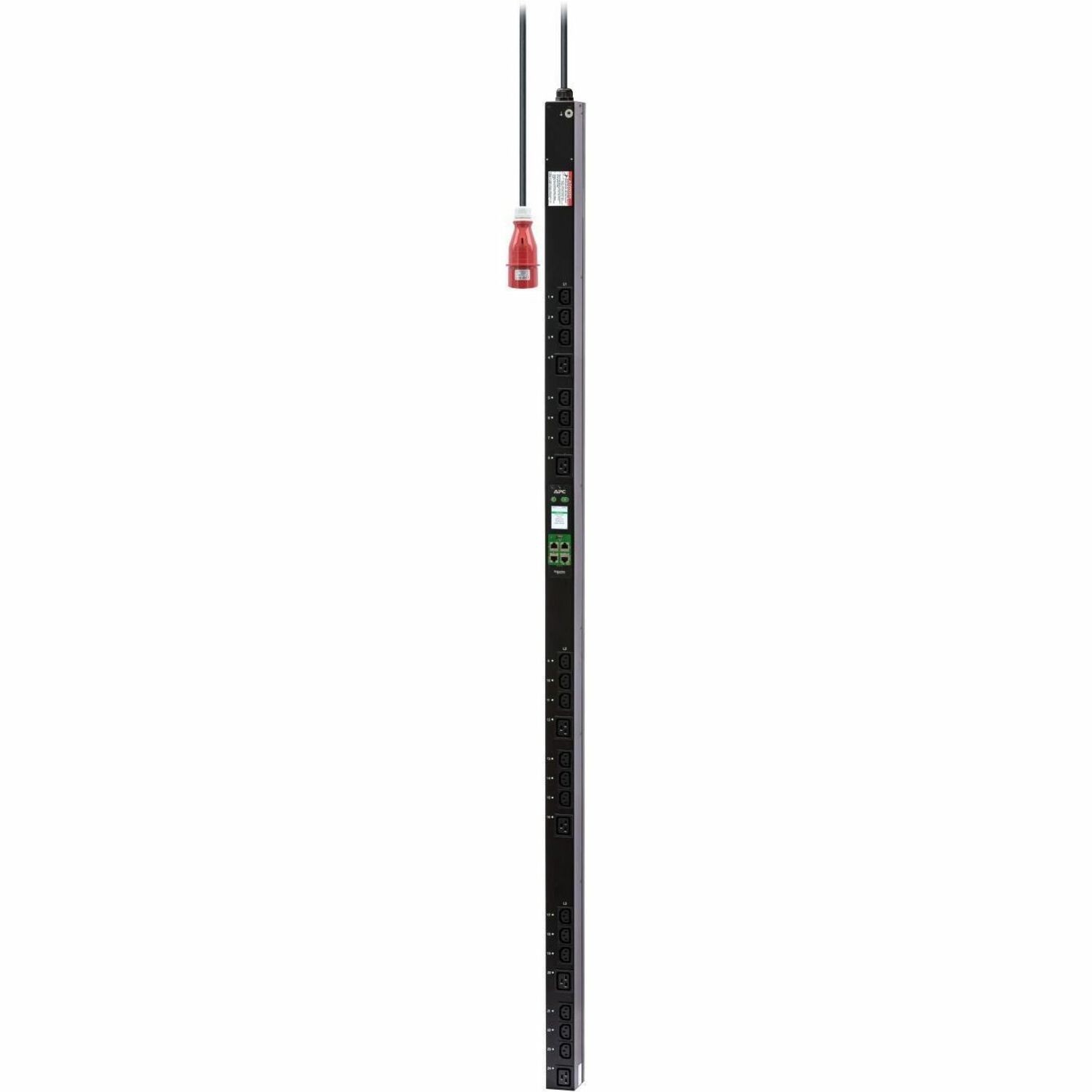 APC EASY PDU,2G, METERED-BY-OUTLET WITH SWITCHING, ZEROU, 11KW, 230V, (18) C13 & (6) C19