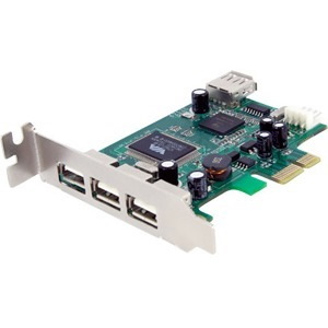 StarTech.com 4-port PCI Express LP USB Adapter Card