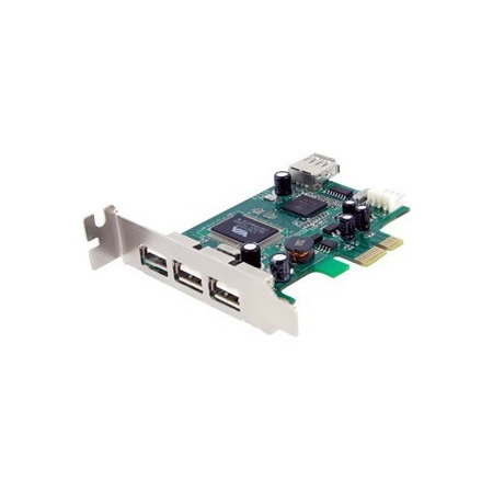 StarTech.com 4-port PCI Express LP USB Adapter Card