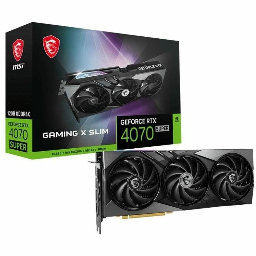 MSI NVIDIA GeForce RTX 4070 SUPER Graphic Card - 12 GB GDDR6X