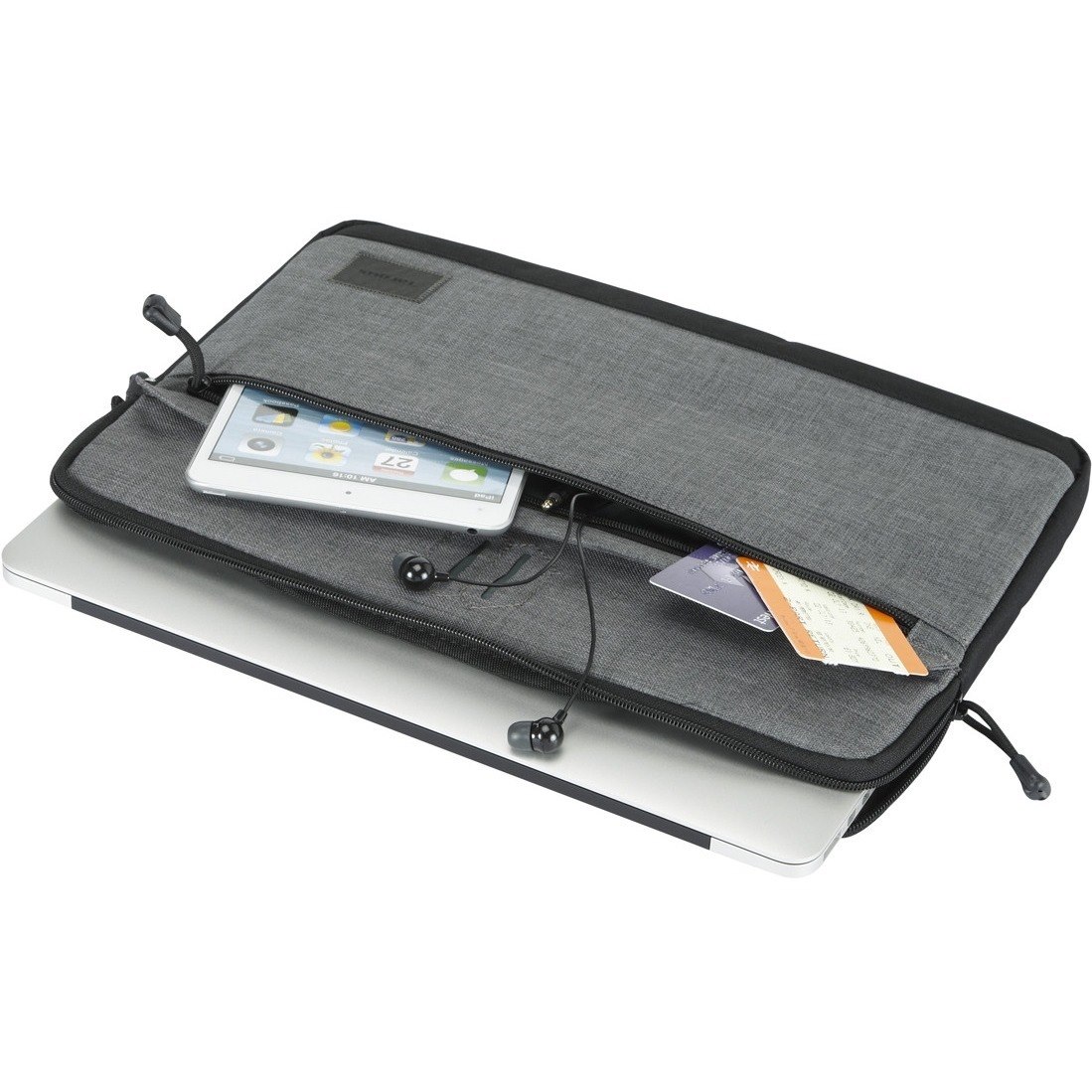 Targus Strata TSS63204US Carrying Case (Sleeve) for 15.6" Notebook - Pewter