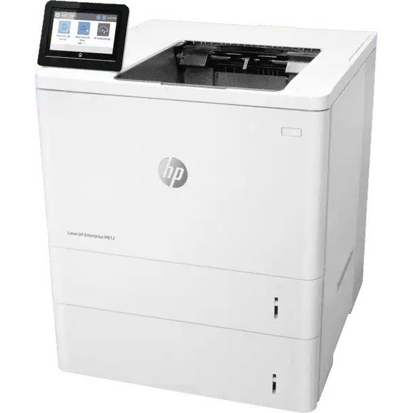 HP LaserJet Enterprise M612x Desktop Laser Printer - Monochrome