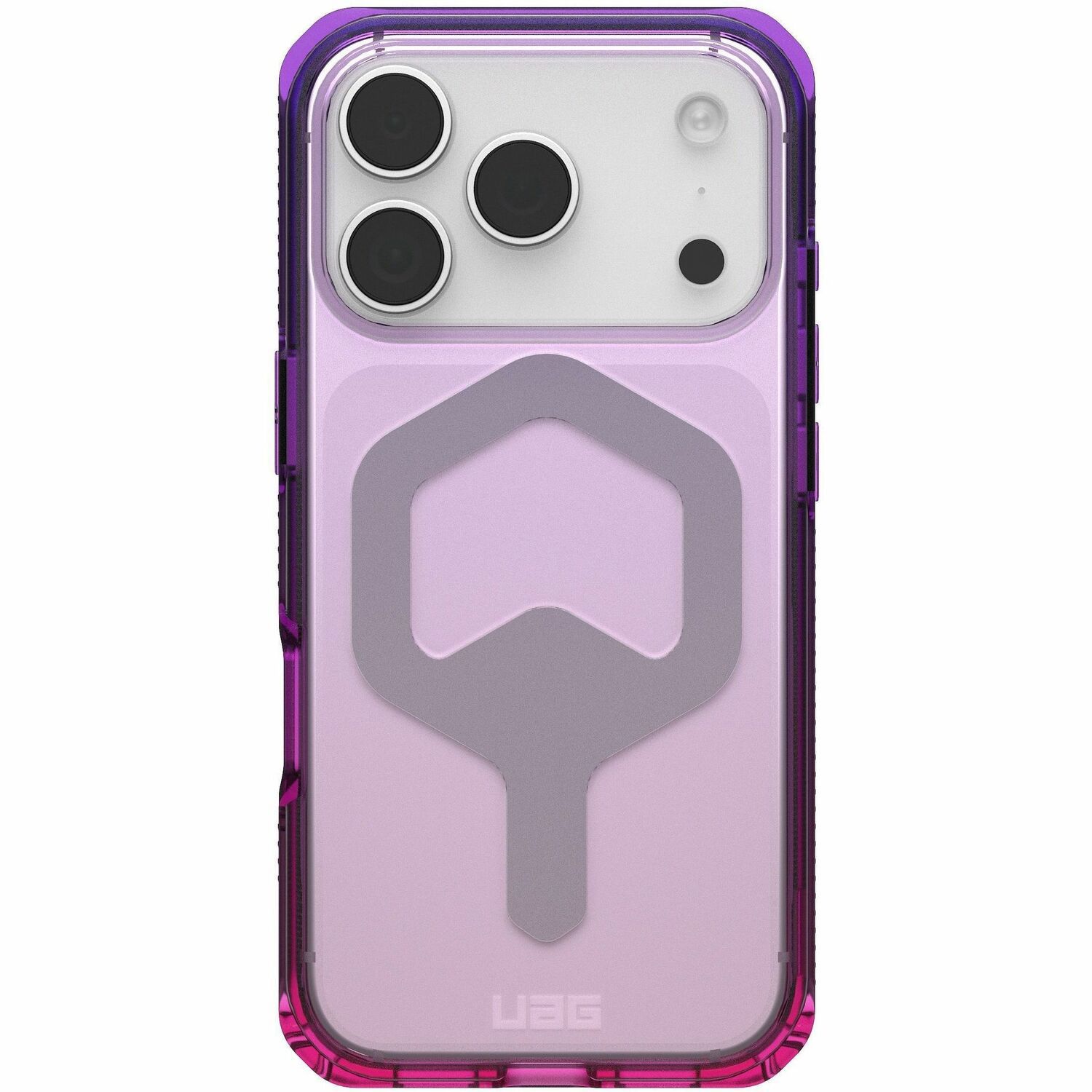Urban Armor Gear Plyo iPhone 17 Pro Case - Purple/Pink Ombre