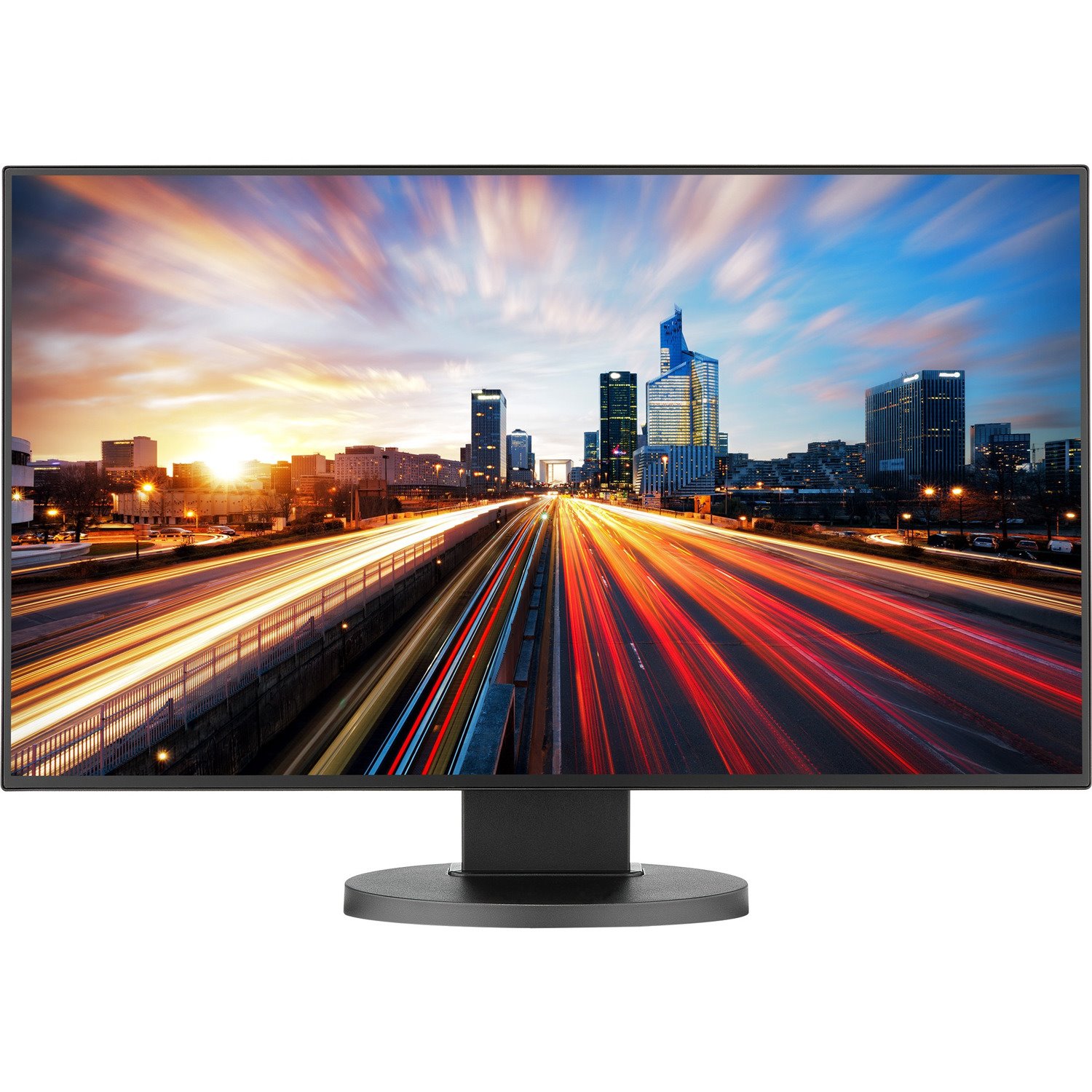 Nec MultiSync Ex241un-Bk - Led Monitor - 24" (23.8" Viewable) - 1920 X 1080 Full HD (1080P) - Ah-Ips - 250 CD/M� - 1000:1 - 6 MS - Hdmi, Dvi-D, Vga, DisplayPort - Speakers - Black