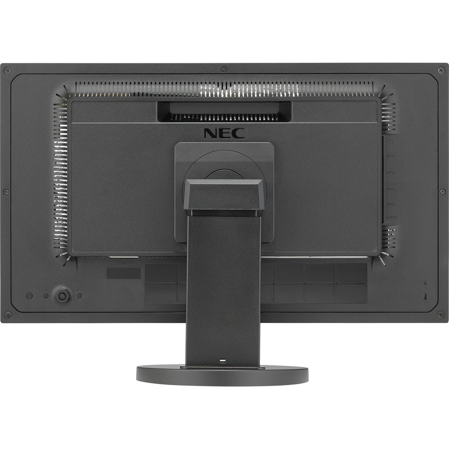 Nec MultiSync Ex241un-Bk - Led Monitor - 24" (23.8" Viewable) - 1920 X 1080 Full HD (1080P) - Ah-Ips - 250 CD/M� - 1000:1 - 6 MS - Hdmi, Dvi-D, Vga, DisplayPort - Speakers - Black