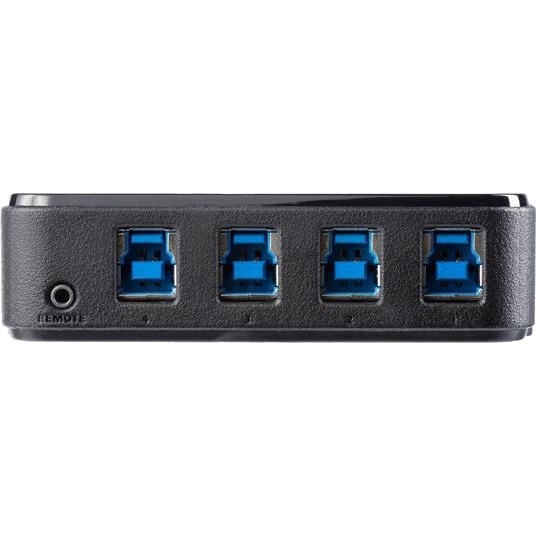 StarTech.com USB Switch - Micro USB - External - Black