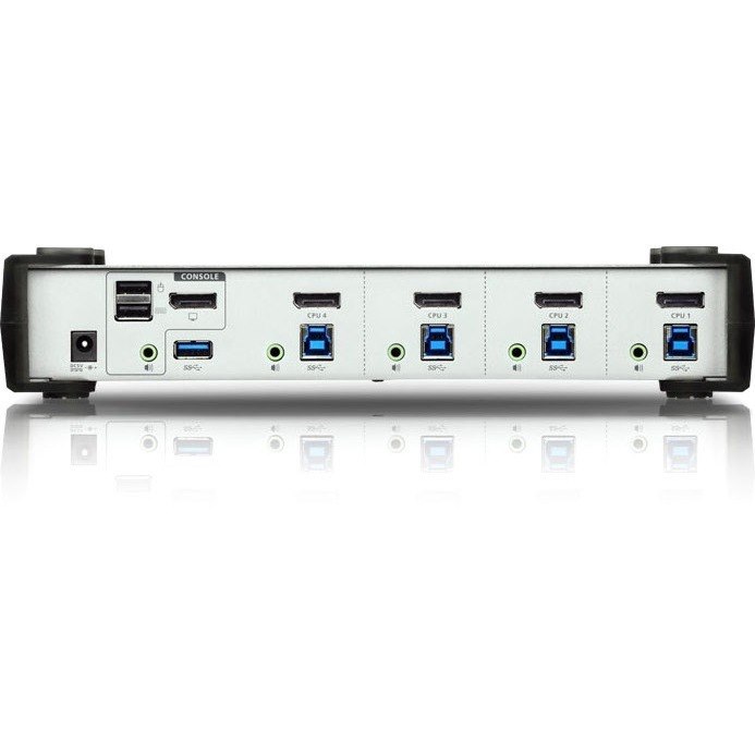 ATEN 4-Port USB 3.0 DisplayPort KVMP Switch-TAA Compliant