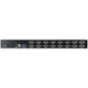 StarTech.com 16 Port 1U Rack Mount USB KVM Switch Kit w/ OSD & Cables