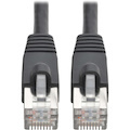 Eaton Tripp Lite Series Cat6a 10G Snagless Shielded STP Ethernet Cable (RJ45 M/M), PoE, Black, 35 ft. (10.67 m)