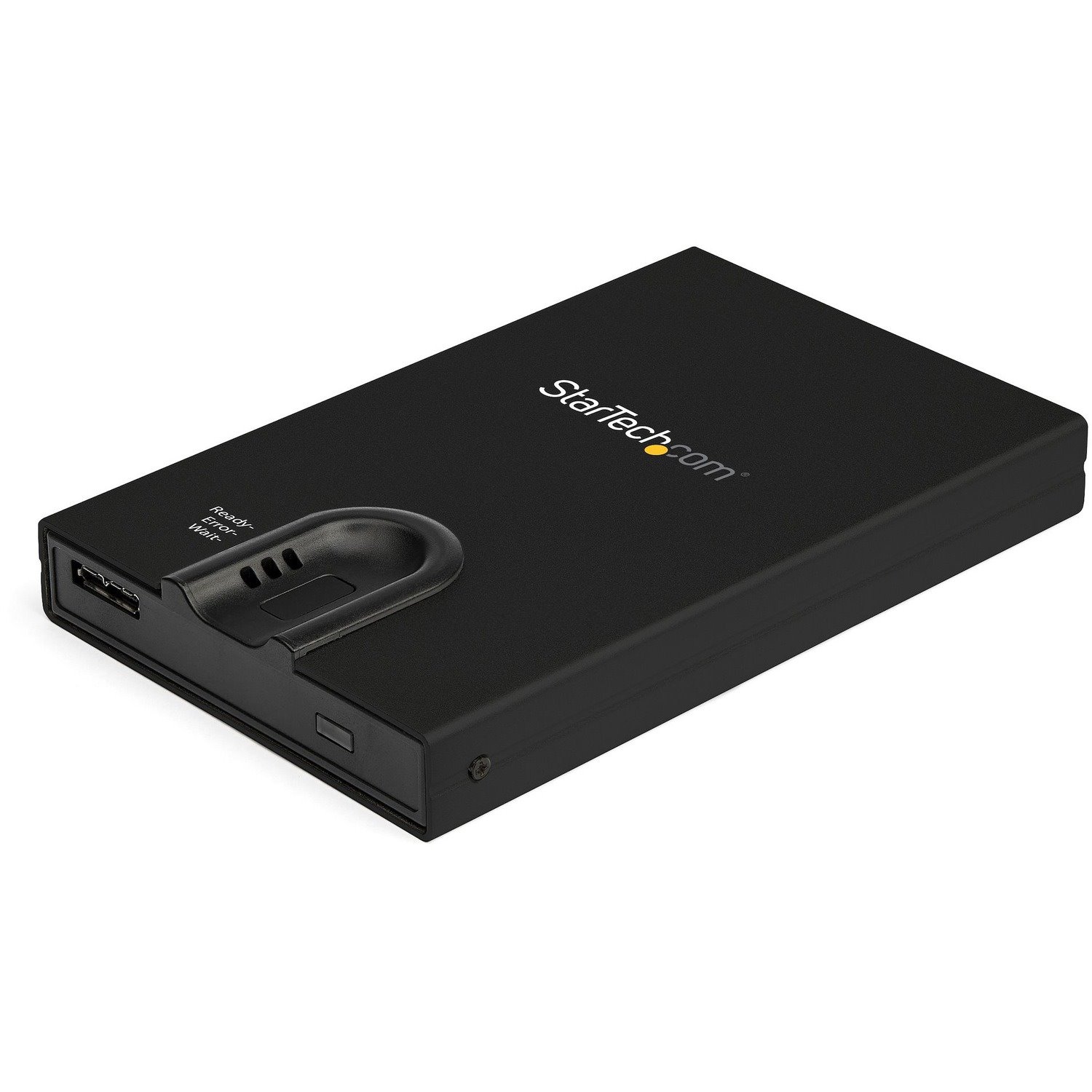 StarTech.com Drive Enclosure SATA/600 - USB 3.1 (Gen 1) Micro-B Host Interface External - Black - TAA Compliant