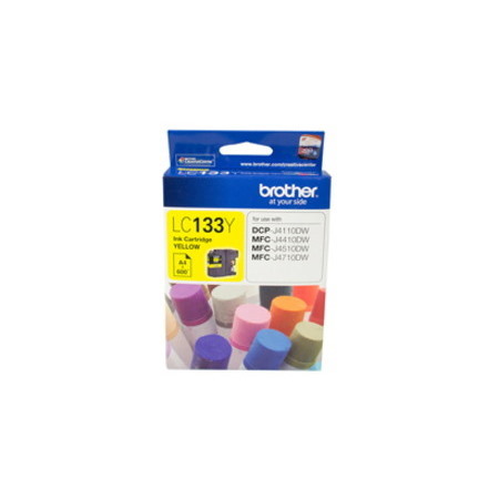 Brother Innobella LC133Y Original Standard Yield Inkjet Ink Cartridge - Yellow Pack