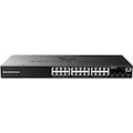 Grandstream GWN7800 GWN7803 24 Ports Manageable Ethernet Switch - Gigabit Ethernet - 1000Base-T, 1000Base-X