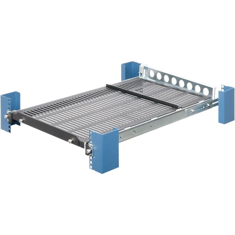 Rack Solutions 1U 115 Sliding Equipment Shelf 22in (D) with Cable Management Arm
