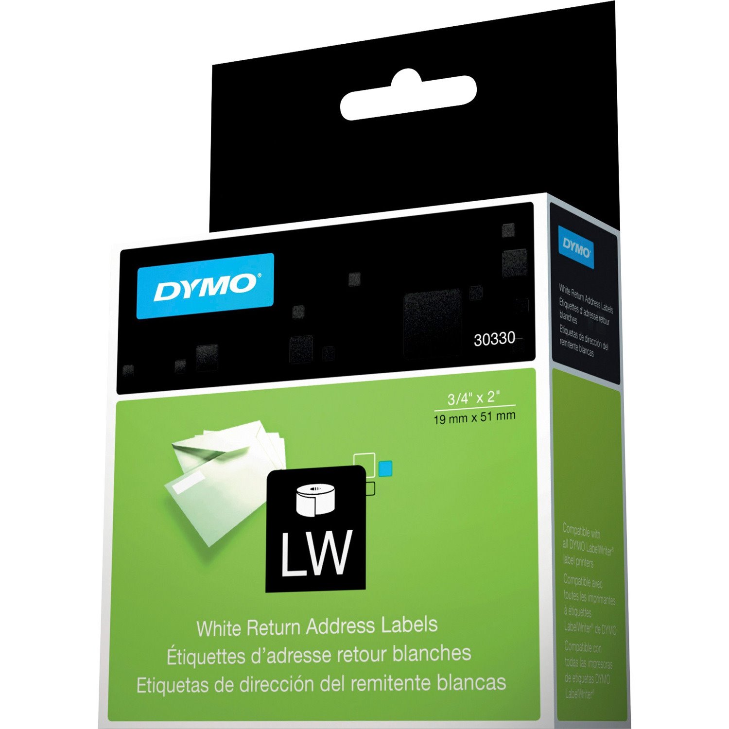 Dymo LW Return Address Labels 3/4" x 2"