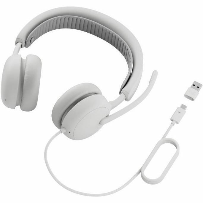 Logitech Zone Wired 2 Wired Over-the-head Stereo Headset - Off White