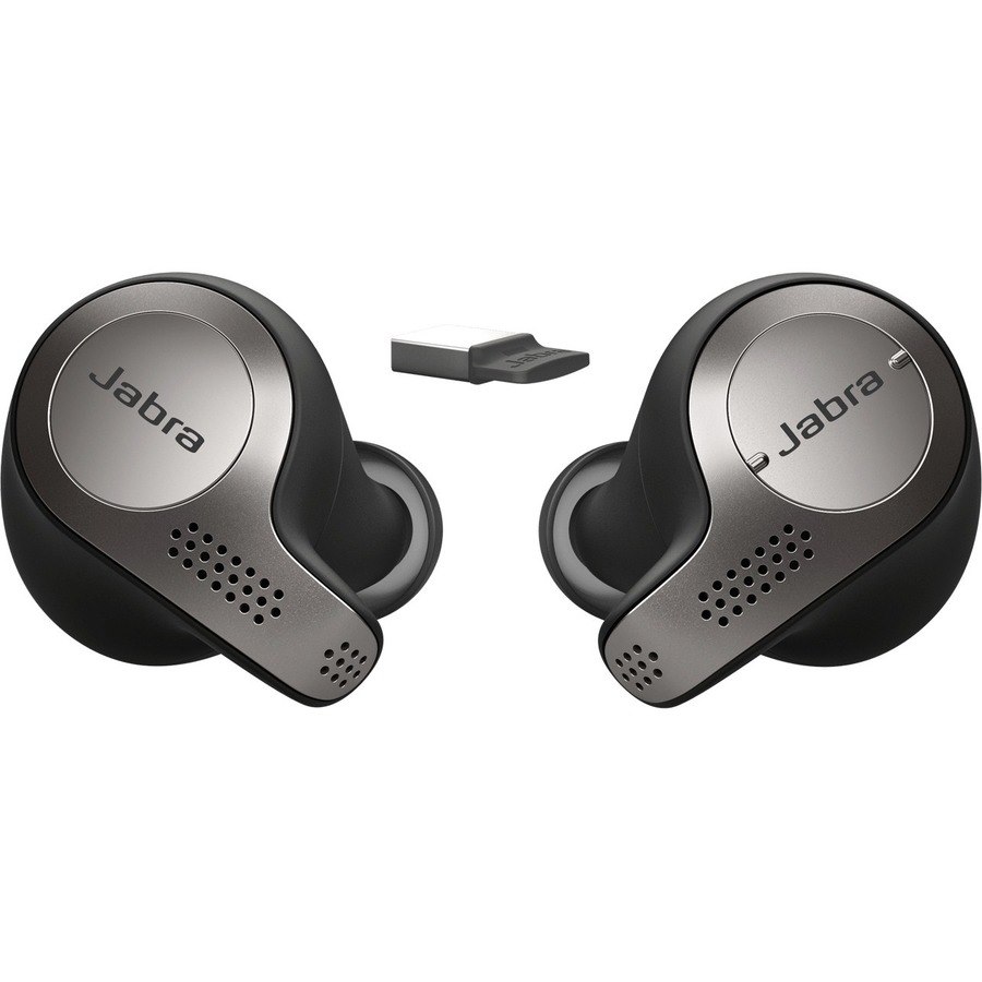 Jabra EVOLVE 65t MS Wireless Earbud Stereo Earset - Titanium Black