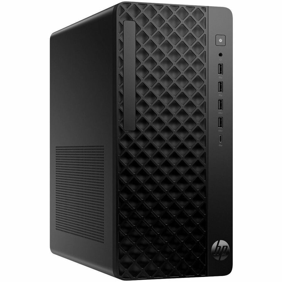 HP Business Desktop ProDesk 2 G1a E Desktop Computer - AMD Ryzen 5 8500G - 8 GB - 256 GB SSD - Tower - Jack Black