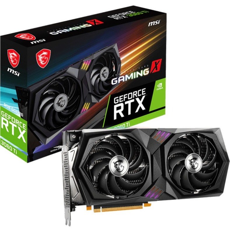 MSI NVIDIA GeForce RTX 3060 Ti Graphic Card - 8 GB GDDR6