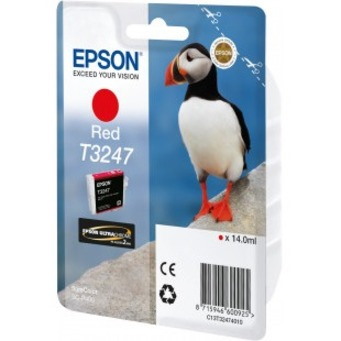 Epson UltraChrome Hi-Gloss2 T3247 Original Inkjet Ink Cartridge - Red - 1 / Pack