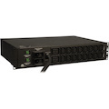 Eaton Tripp Lite Series 7.4kW Single-Phase Local Metered PDU, 230V Outlets (2-C19, 16-C13), IEC-309 230V 32A Blue, 12 ft. (3.66 m) Cord, 2U Rack-Mount, TAA