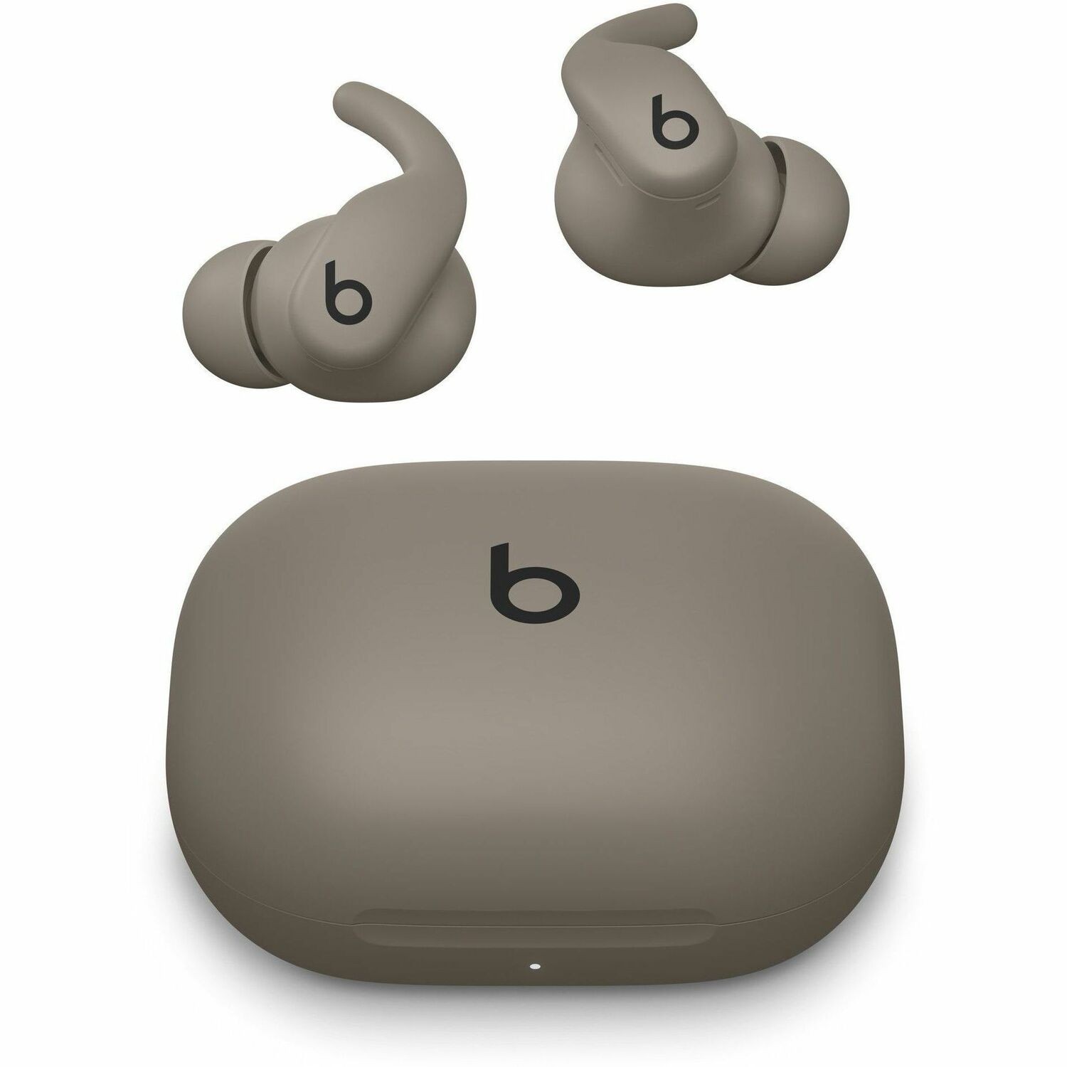 Apple Powerbeats Fit True Wireless Earbud Stereo Earset - Gravel Gray