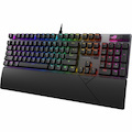 Asus ROG Strix Scope II Gaming Keyboard - Cable Connectivity - USB 2.0 Interface - RGB LED