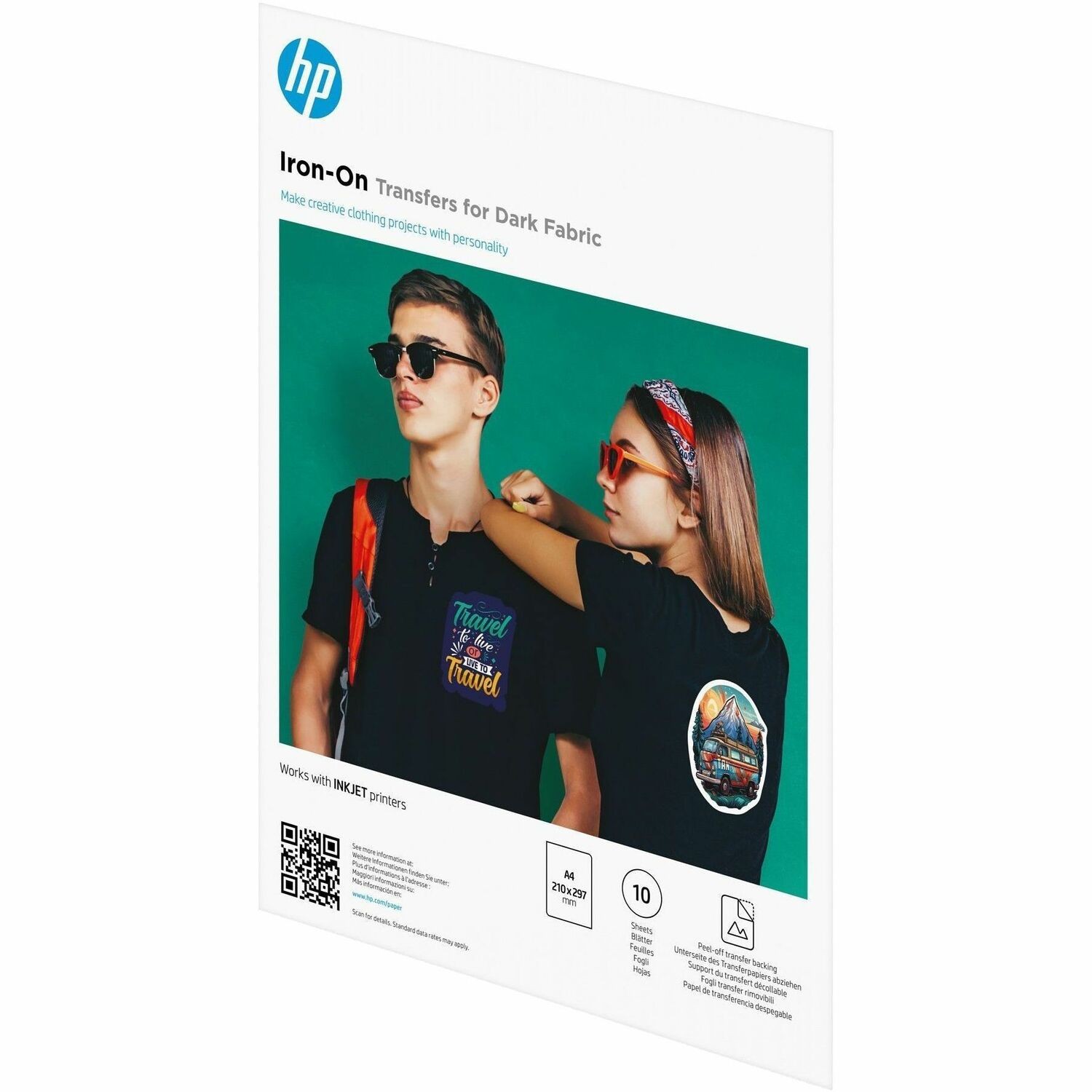 HP Tintenstrahl Transferpapier zum Aufb&uuml;geln