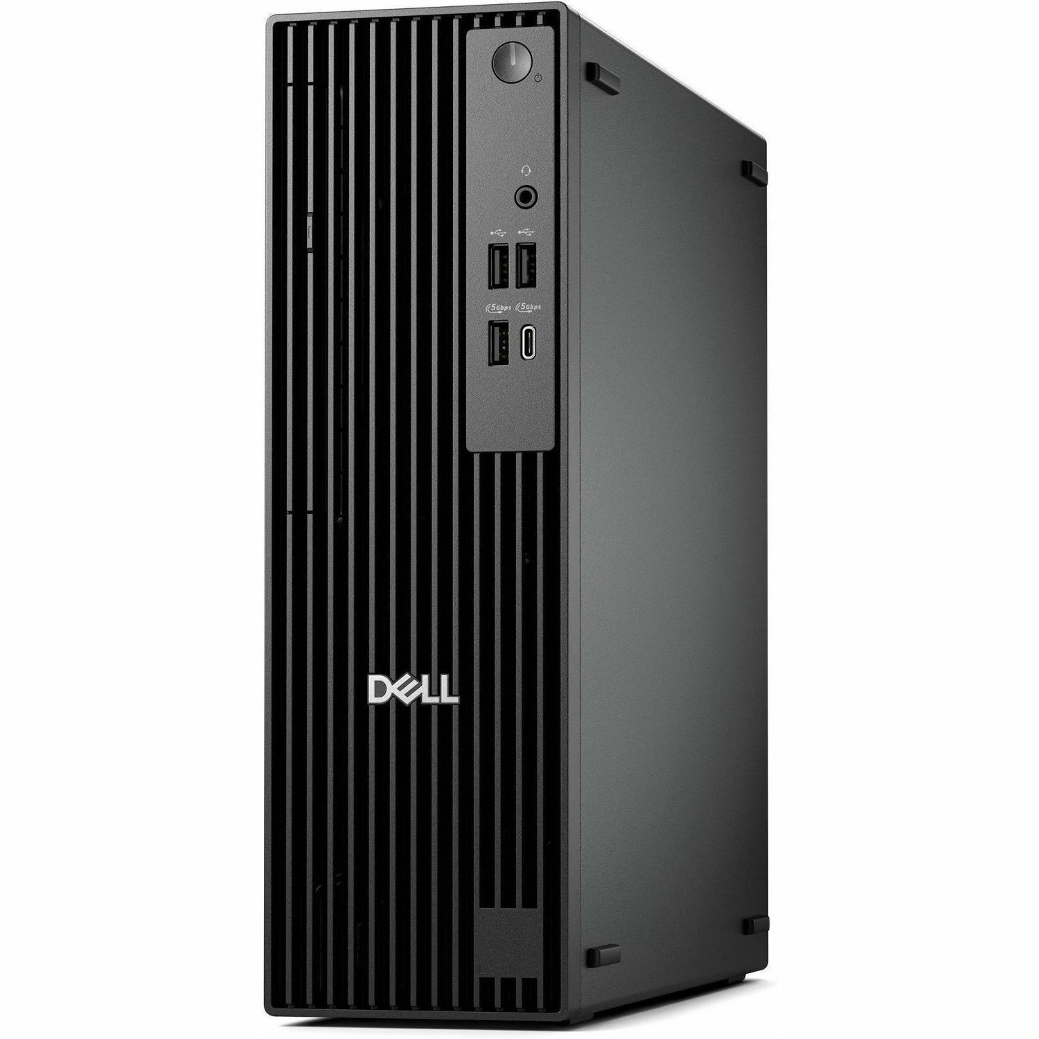Dell Pro QCS1250 Desktop Computer - Intel Core i5 14th Gen i5-14500 - vPro Technology - 16 GB - 512 GB PCI Express NVMe 4.0 SSD - Slim PC - Standard Black