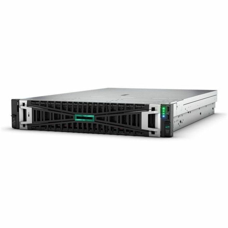 HPE ProLiant DL385 G11 2U Rack Server - 1 x AMD EPYC 9115 2.60 GHz - 64 GB RAM - NVMe Controller