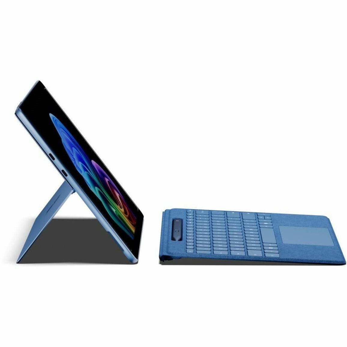 Microsoft Surface Pro 11 13" Touchscreen Detachable Copilot+ PC 2 in 1 Notebook - Qualcomm Snapdragon X Elite - 16 GB - 1 TB SSD - Sapphire