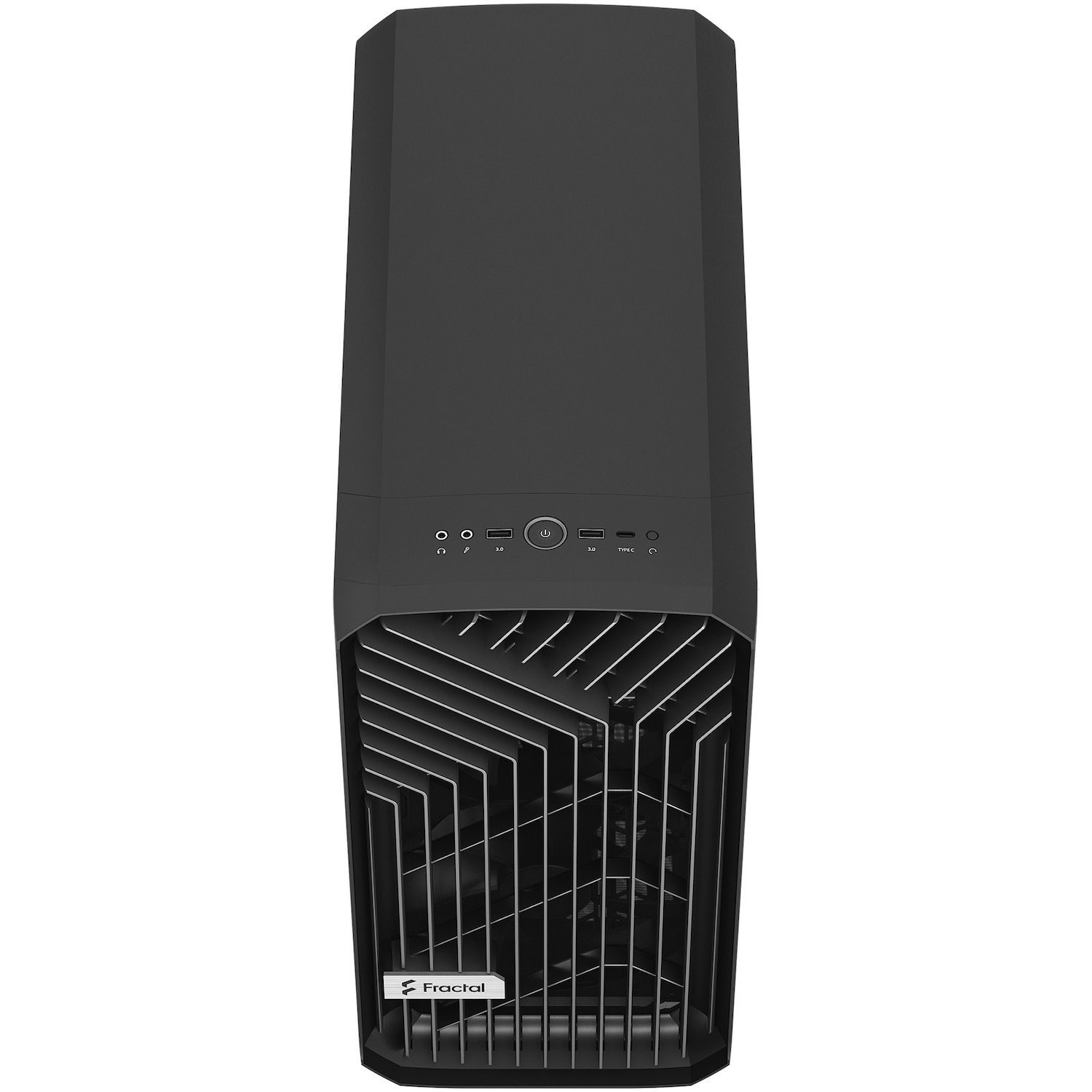 Fractal Design Torrent Compact Computer Case - ATX Motherboard Supported - Tower - Tempered Glass, Steel - Black, Grey