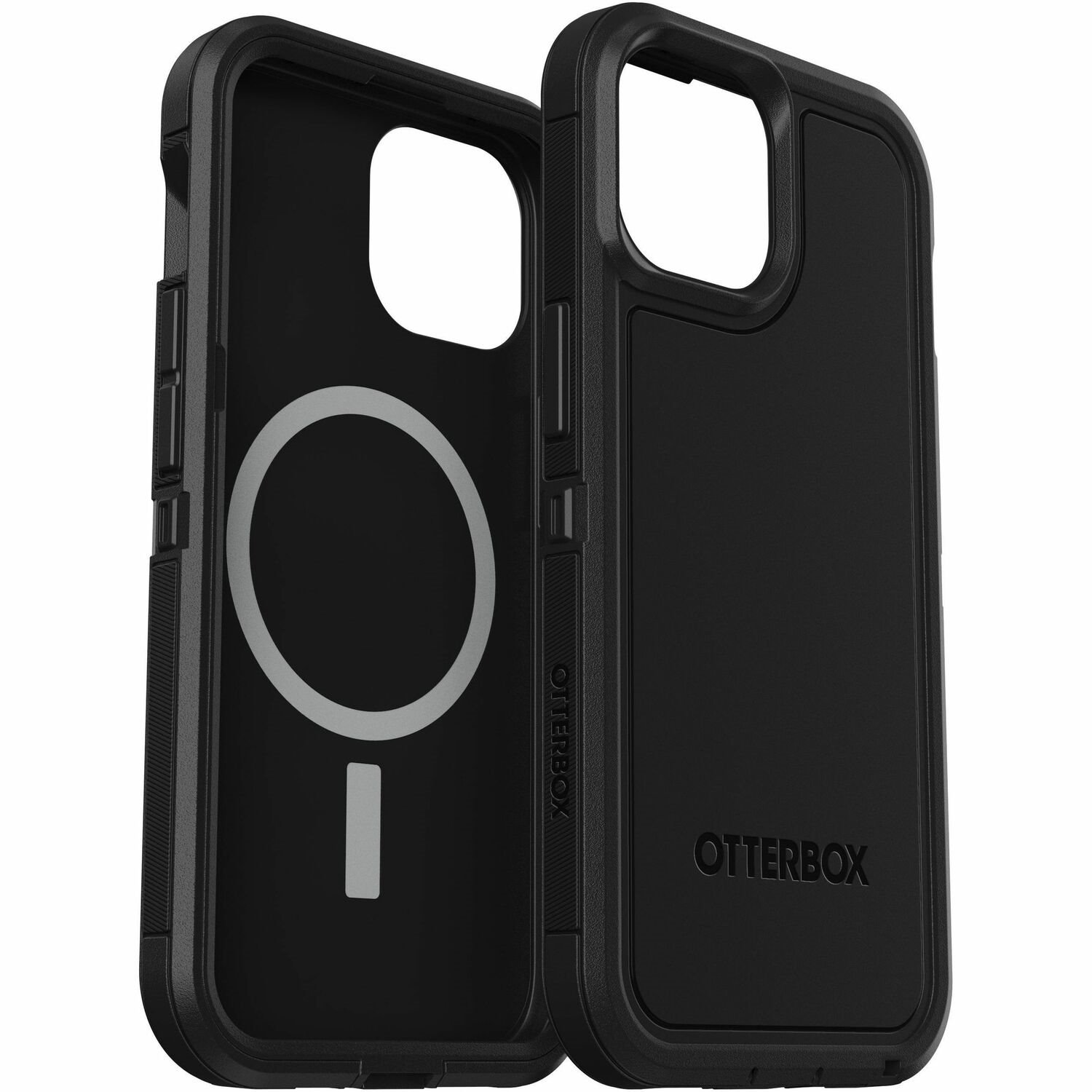 OtterBox Defender Series XT Rugged Carrying Case Apple iPhone 13, iPhone 14, iPhone 15 Smartphone - Black