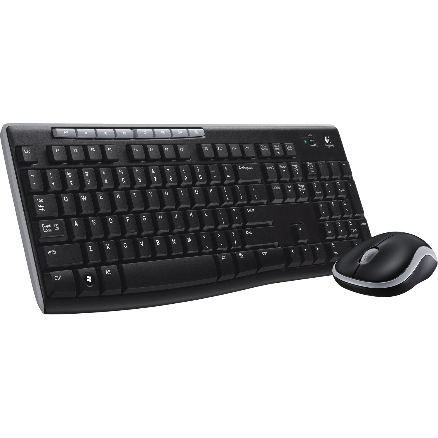 Logitech Wireless Combo MK270 Keyboard & Mouse - Hungarian